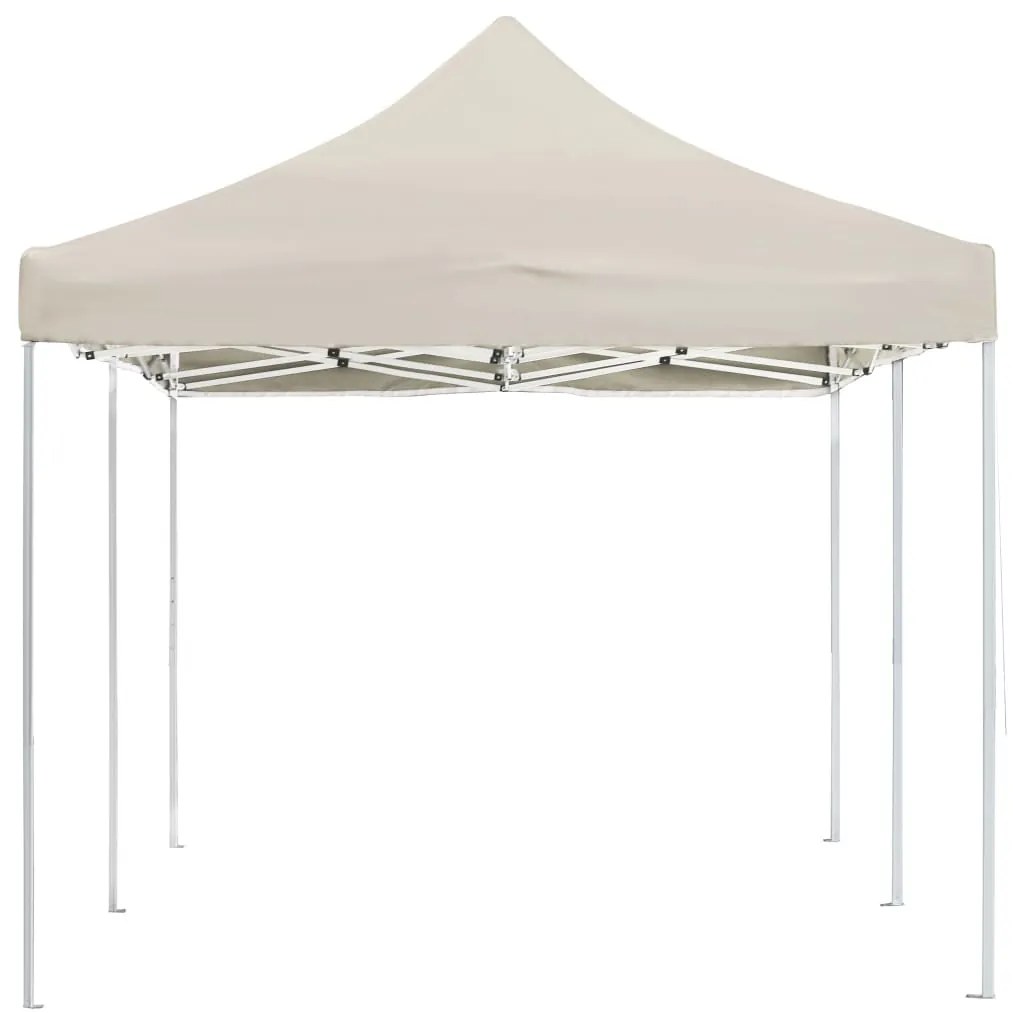 Tenda dobrável profissional para festas alumínio 6x3m creme