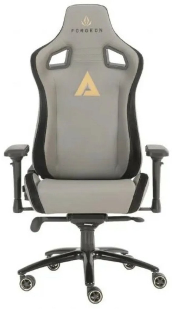 Cadeira de Gaming Forgeon Acrux Leather Cinzento