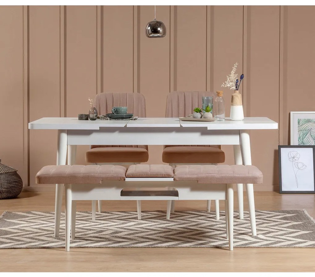 Cadeira Vina – Branco Pedra – 46x85x46 cm