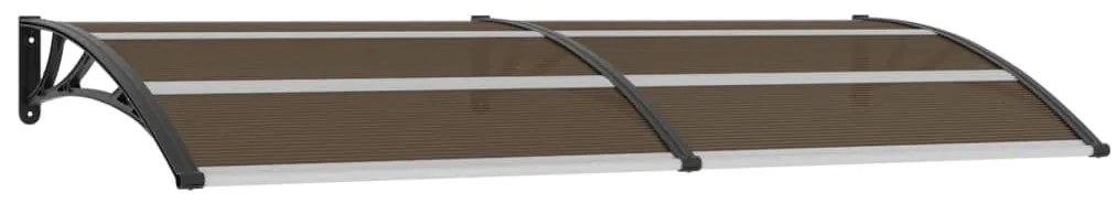45636 vidaXL Toldo de porta 240x100 cm PC preto
