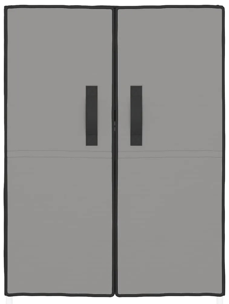 Sapateira 60x28x90 cm tecido cinzento