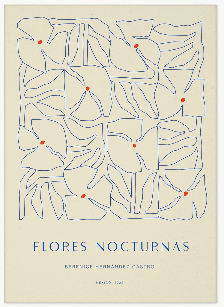Póster Flores Nocturnas 01