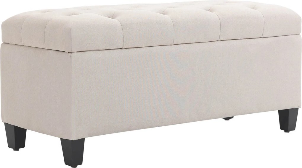 Banco com arrumação 100 x 40 x 44 cm, branco
