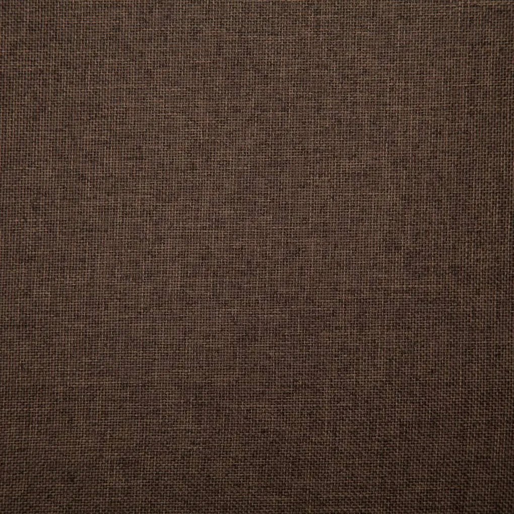 Banco 139,5 cm poliéster castanho