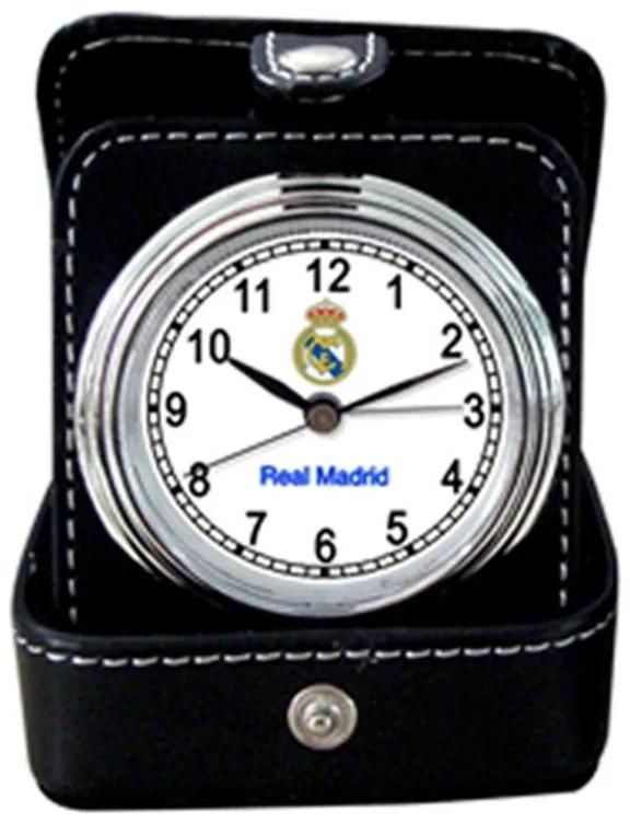 Relógio-Despertador Real Madrid C.F. Tamanho de viagem Preto