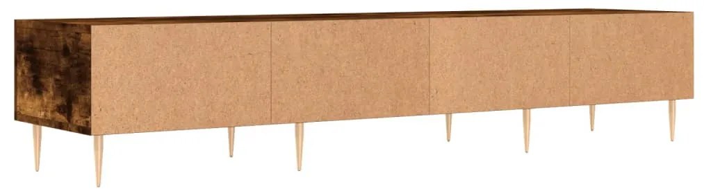 Móvel de TV 150x36x30 cm derivados de madeira carvalho fumado