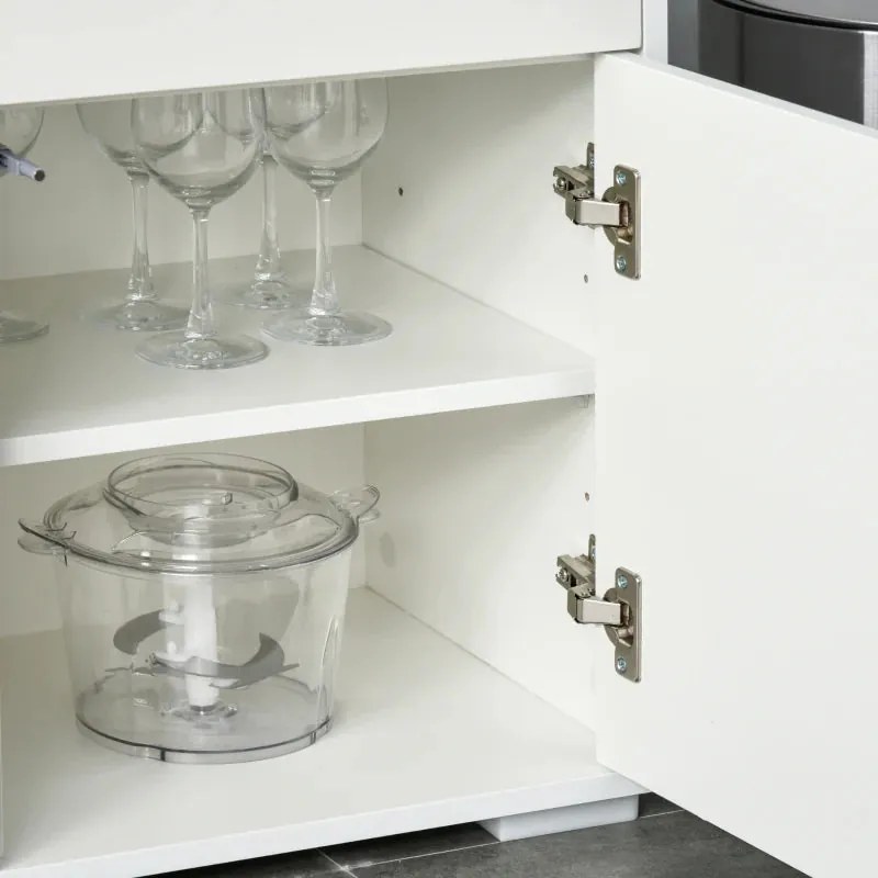 Aparador Sean de 79 cm - Branco - Design Nórdico