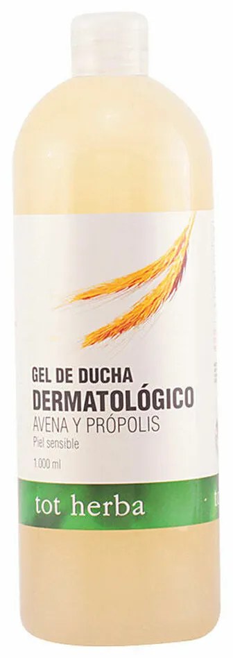 Gel de Duche Dermatológico Aveia e Própolis Tot Herba (1000 ml)