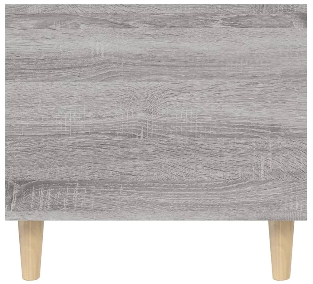 Mesa de centro 90x49x45 cm derivados de madeira cinzento sonoma