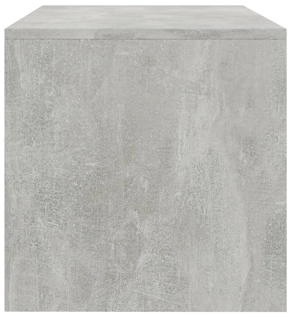 Móvel de TV 120x40x40 cm derivados de madeira cinzento cimento