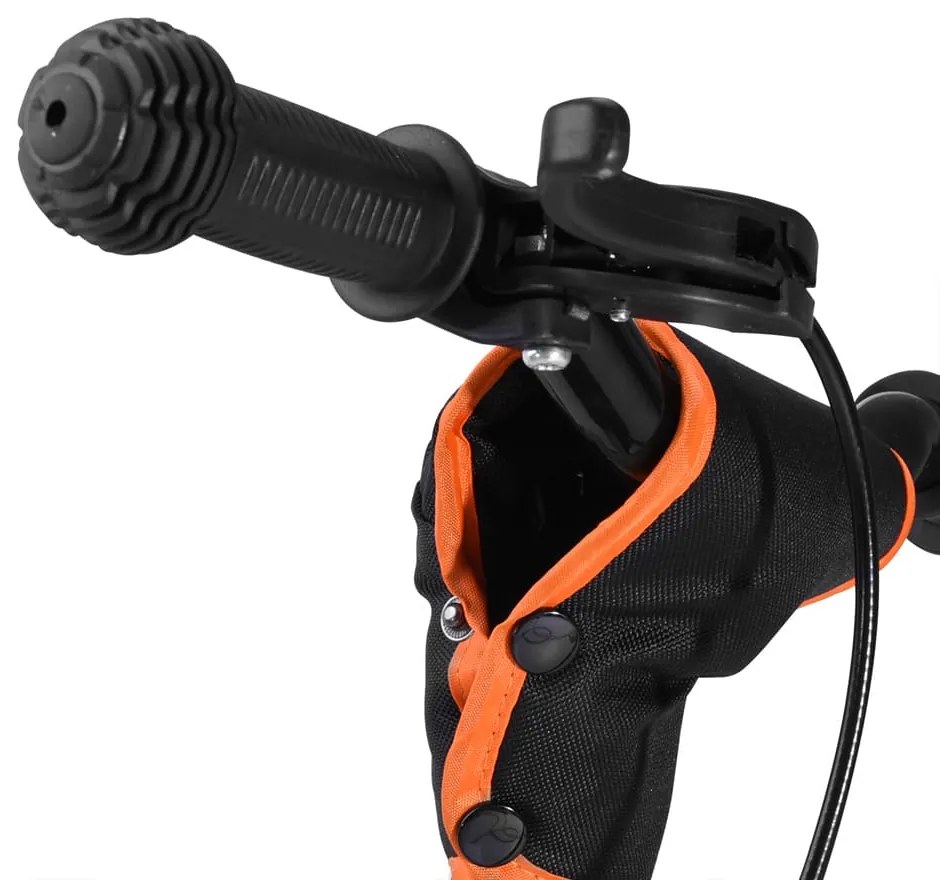 Bicicleta de equilíbrio para crianças 94 x 46 x 60 cm cor de laranja
