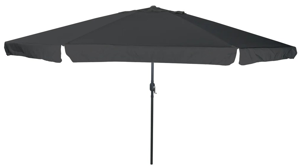 Guarda-sol de Jardim vidaXL ø395x245 cm Antracite