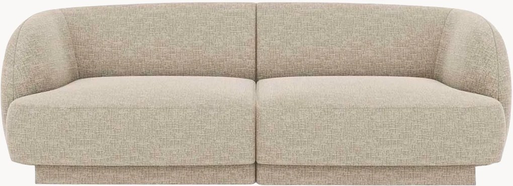 Sofá em chenille Miley (2 lugares), L 180 cm
