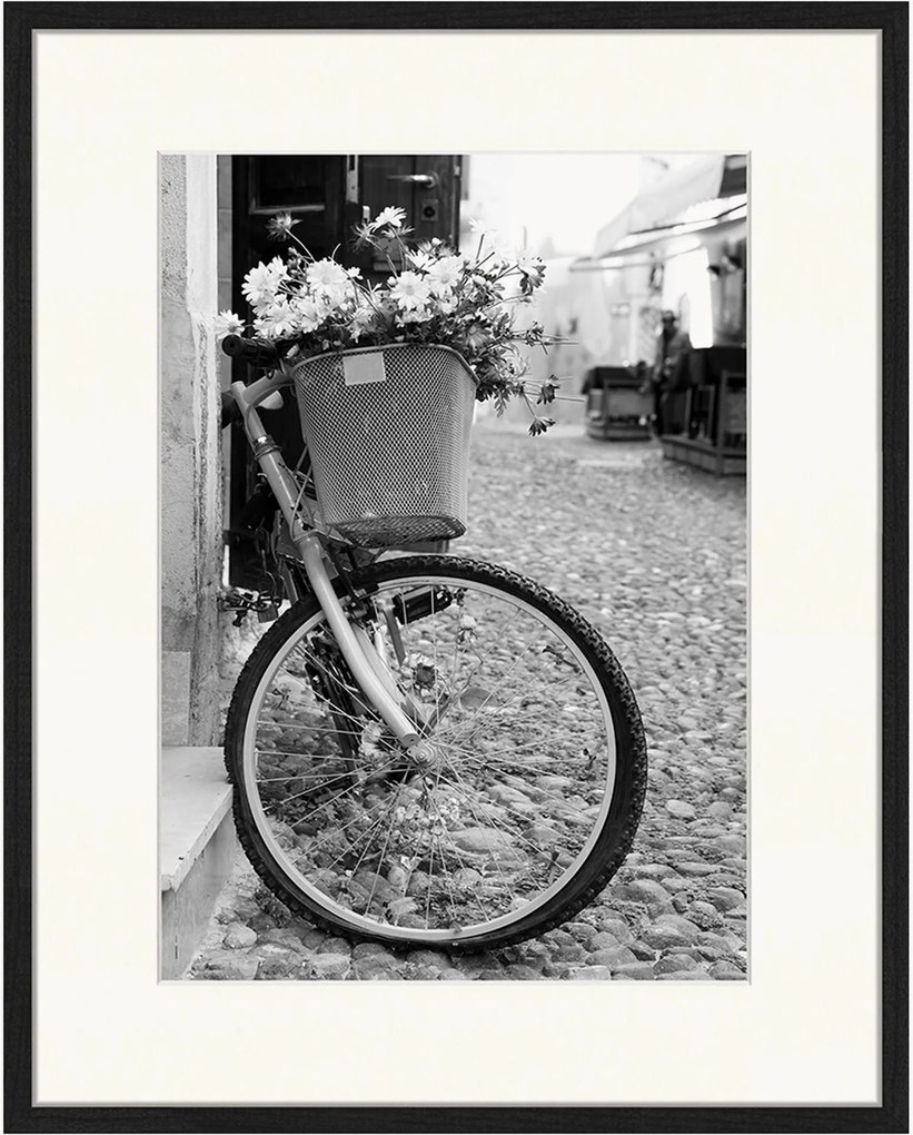 Impressão digital emoldurada Trendy Bike
