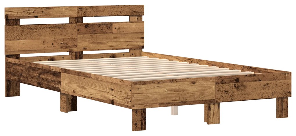 Estrado de Cama em Madeira Engenharia Madeira Velha Madeira