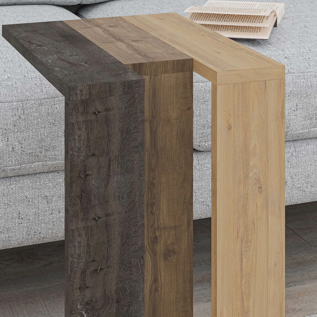 Mesa de Apoio Muju – Dark Coffee – 30x57x40 cm