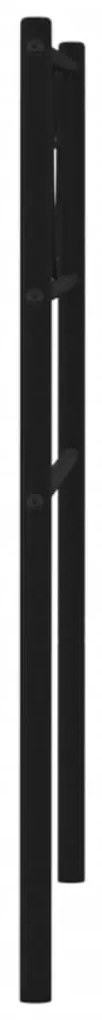 Cabeceira de cama 90 cm metal preto