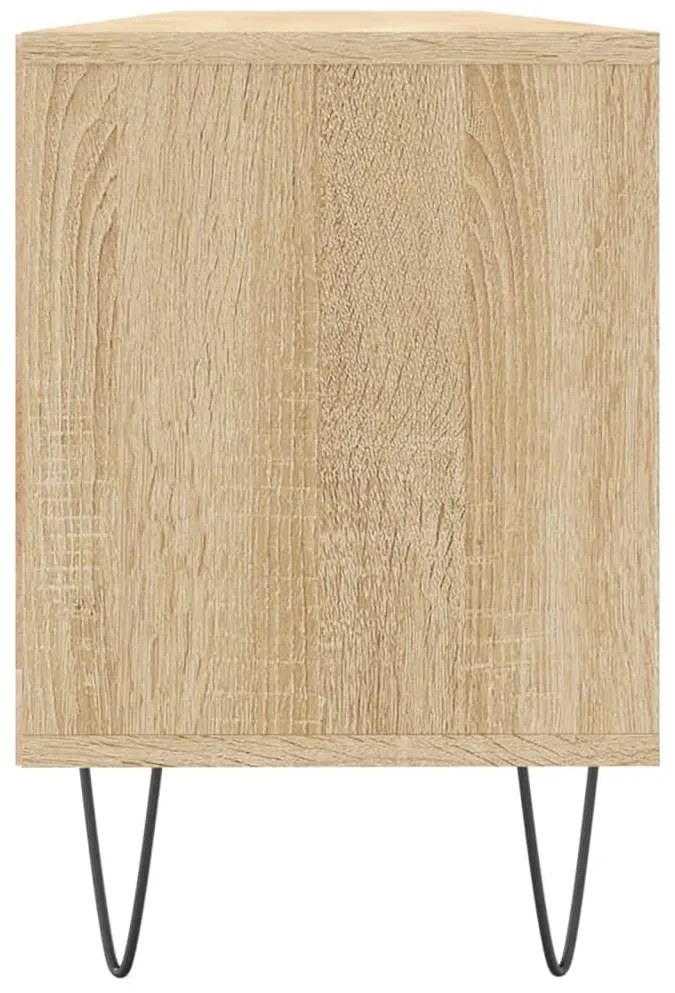 Móvel de TV 150x30x44,5 cm derivados de madeira carvalho sonoma