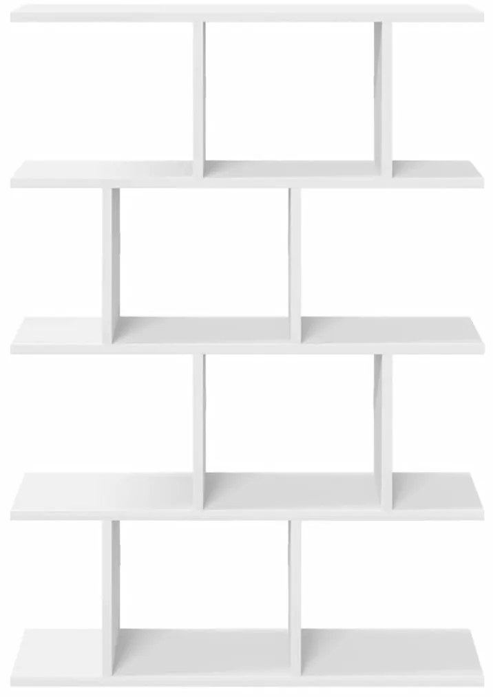 Estante parede cúbica 12compartimentos derivados madeira branco