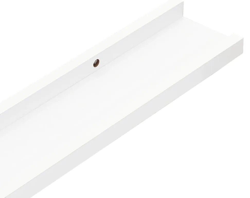 Prateleiras de parede 4 pcs 40x9x3 cm branco