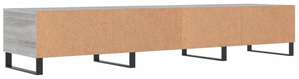 Móvel de TV 150x36x30 cm derivados de madeira cinzento sonoma