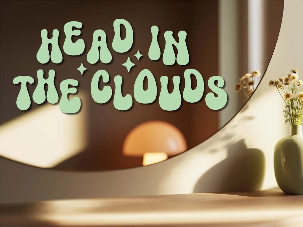 Autocolante para espelho S7 – Head in the clouds