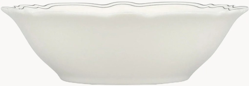 Taças em porcelana new bone china Odette, conjunto de 2