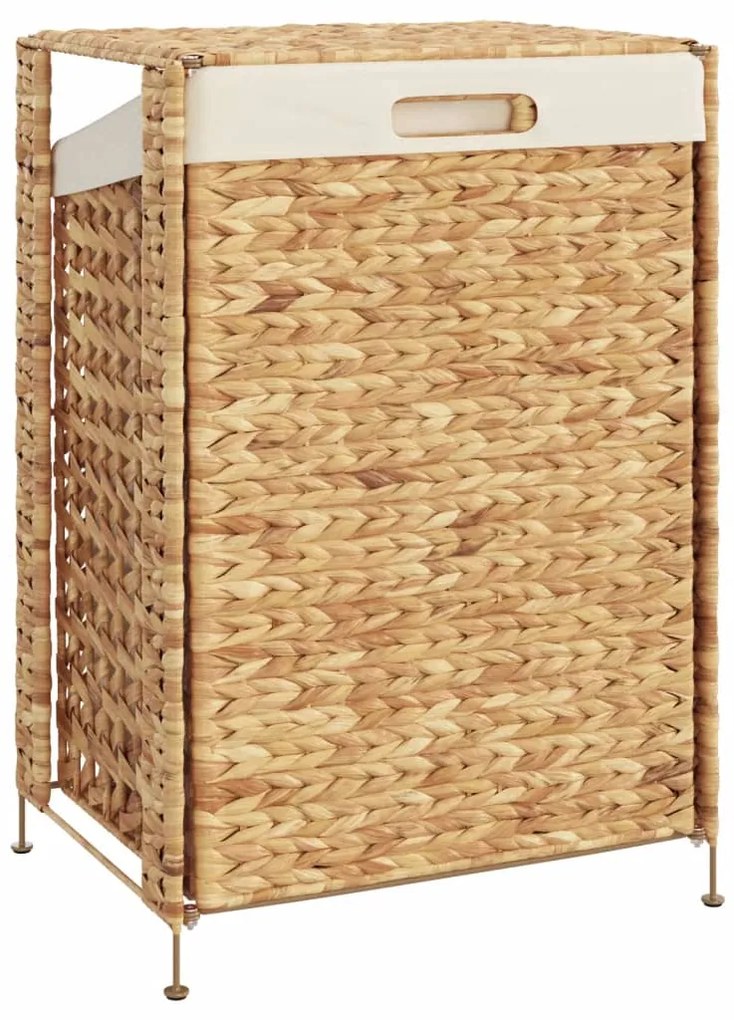 Cesto para roupa suja 44x34x64 cm jacinto de água