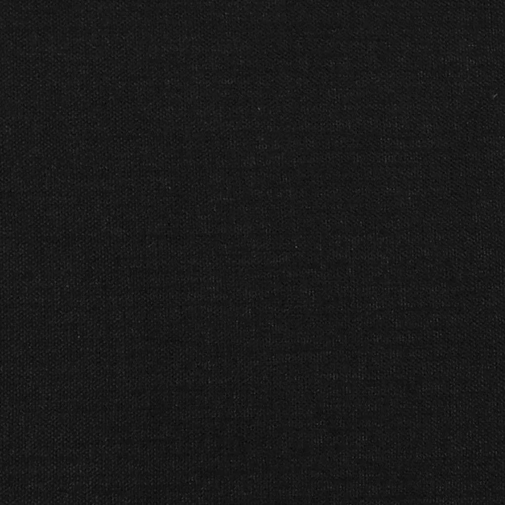 Colchão de molas ensacadas infantil 80x160 cm tecido preto