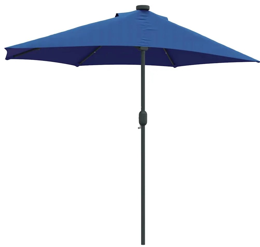 Guarda-sol de Jardim Azul 294 x 150 x 223 cm tecido