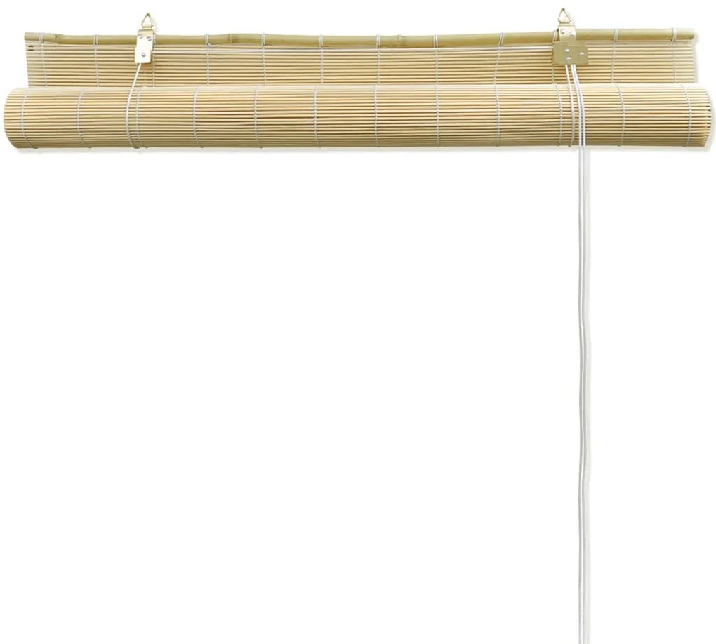 Estore de enrolar 100 x 160 cm bambu natural