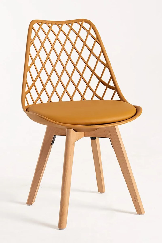 Pack 4 Cadeiras Mima - Mostarda