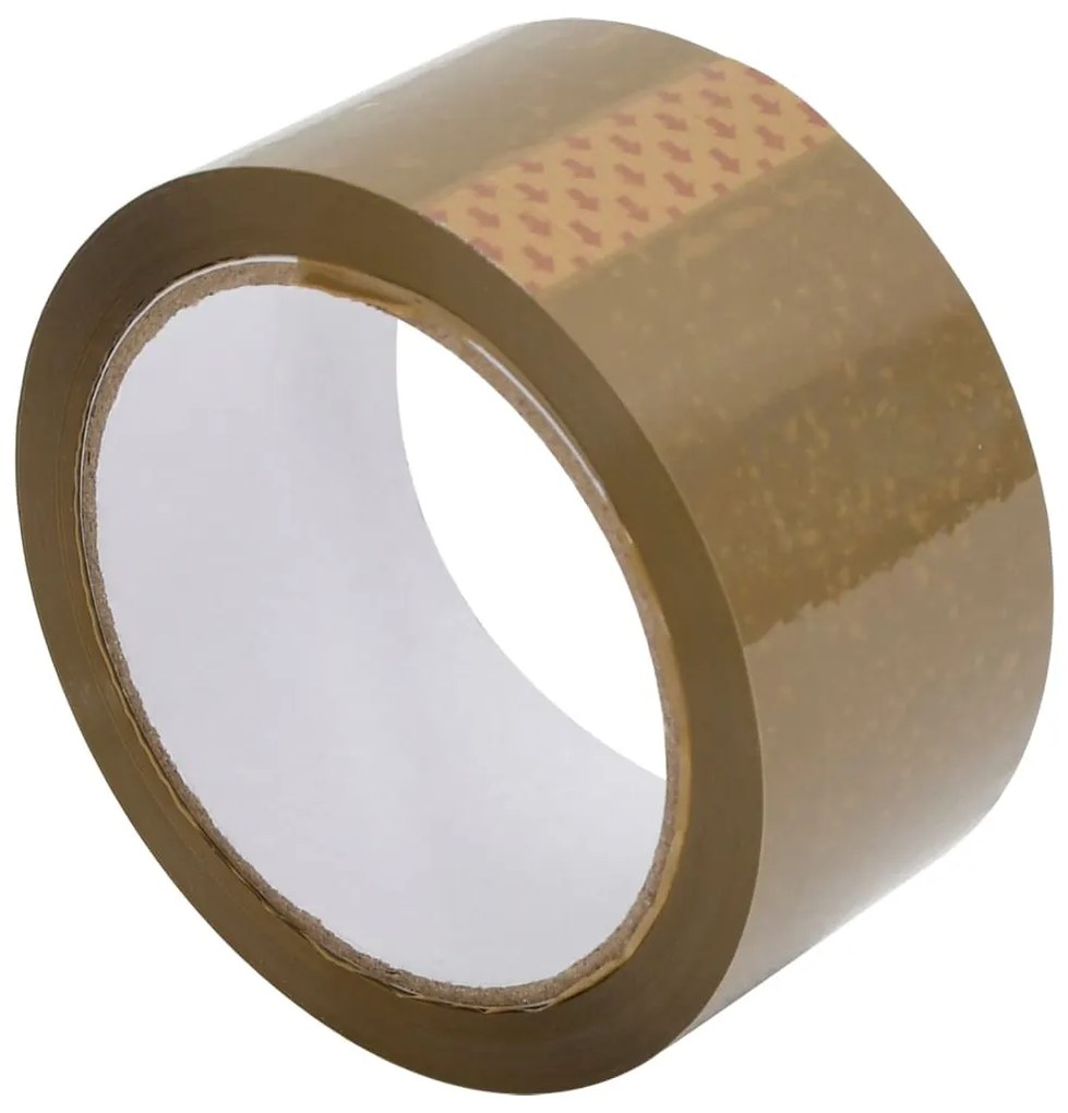 Fita adesiva para embalagens 72 pcs 48 mm x 66 m castanho