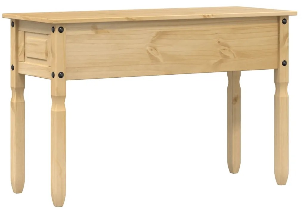 Mesa consola Corona 115x46x73 cm madeira de pinho maciça