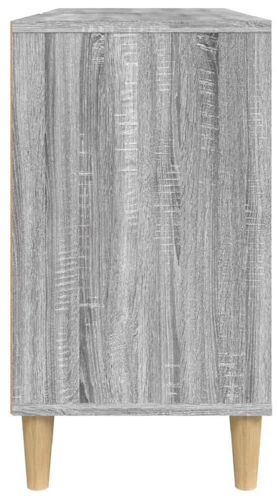 Móvel p/ lavatório 80x33x60 cm derivados madeira cinza sonoma