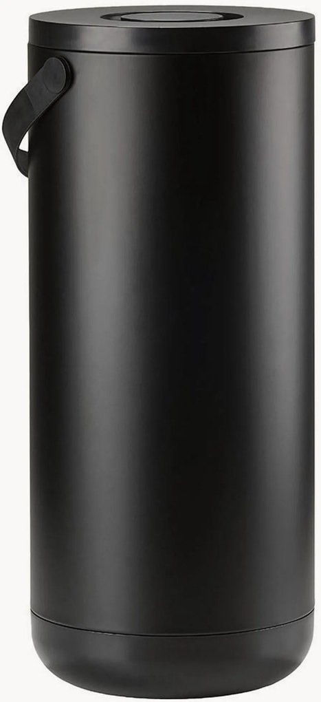 Caixote do lixo Circular Black