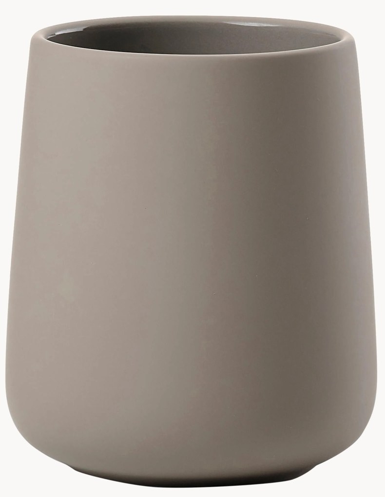 Copo para escova de dentes em porcelana Nova One