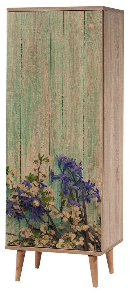 Conjunto de Mobiliário de Entrada Filinta – Sonomo Azul Escuro – Sapat