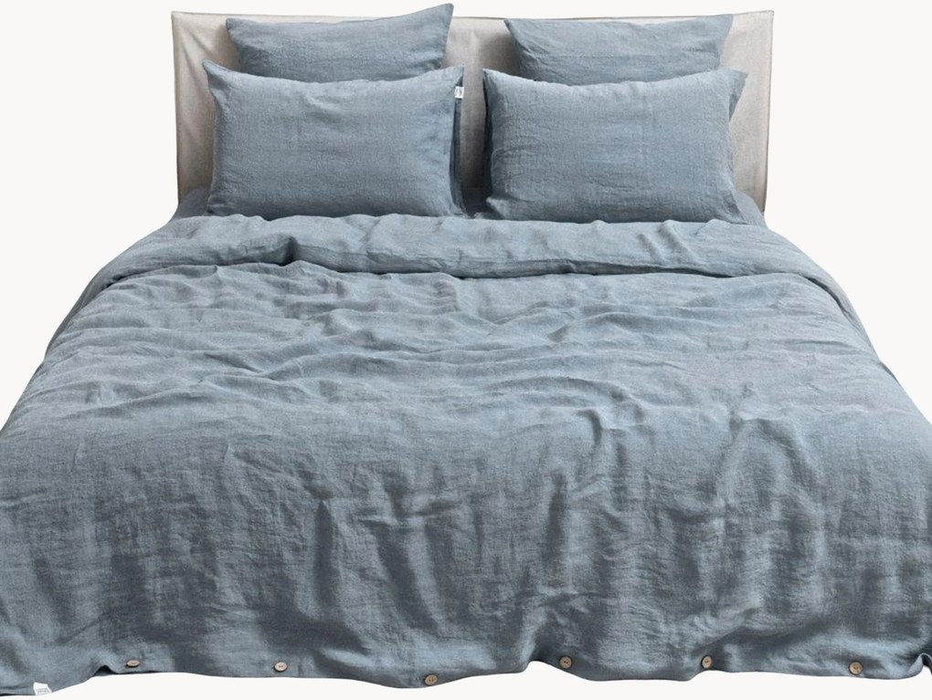 Roupa de cama em linho Kaia, conjunto de 3