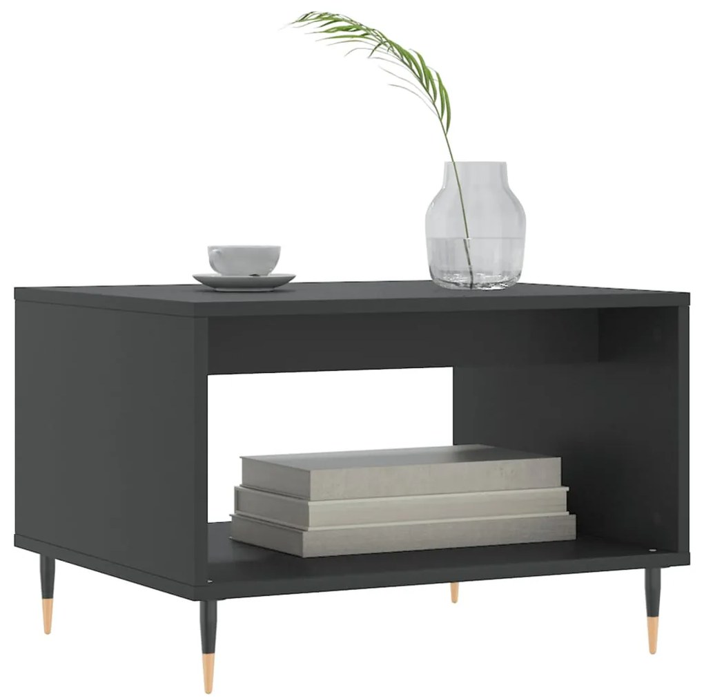 Mesa de centro 60x50x40 cm derivados de madeira preto