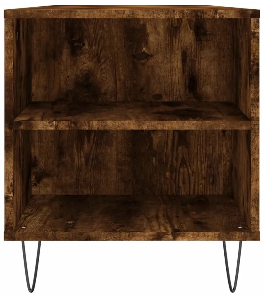 Mesa de centro derivados de madeira carvalho fumado