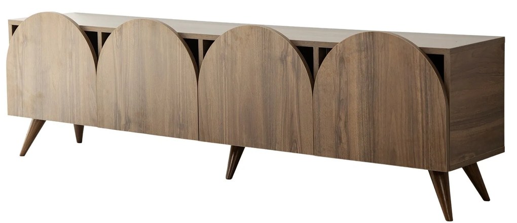 Móvel TV Mesta – Nogueira – 180x50x35 cm