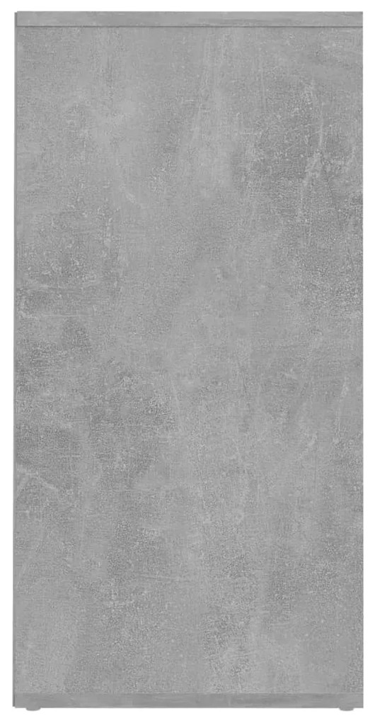 Sapateiras 2 pcs derivados de madeira cinzento cimento
