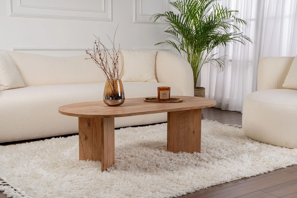 Mesa de Centro Sable – Pinho Atlântico – 119x40x60 cm