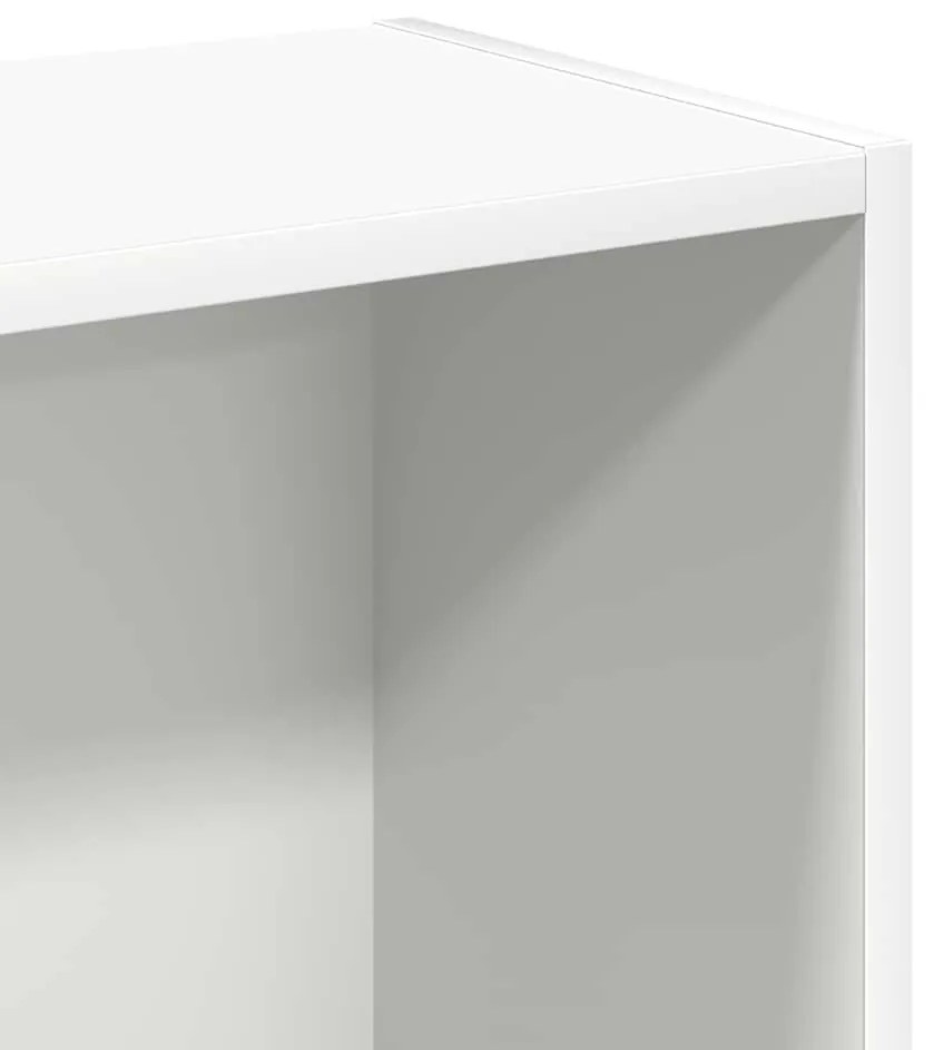 Estante 80x24x75 contraplacado branco