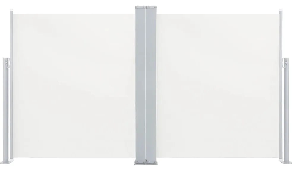 Toldo lateral retrátil 140x600 cm creme