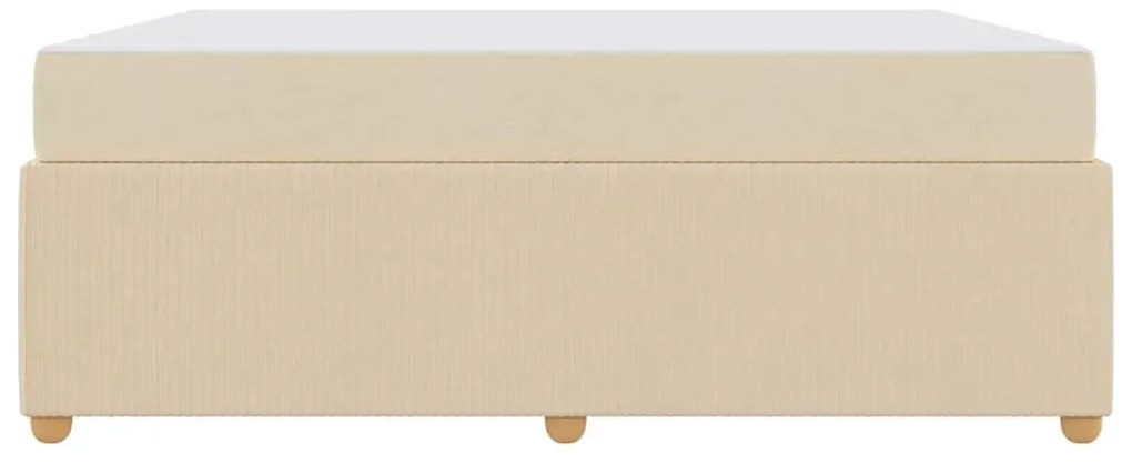 Estrutura da Cama Outros Creme 180 x 200 cm tecido