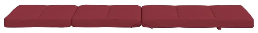 Almofadões p/ cadeira terraço 2pcs tecido oxford vermelho tinto