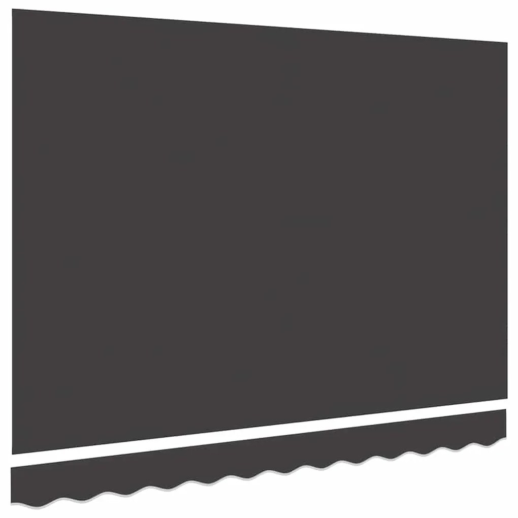 Tecido substituto para toldo para estrutura de 2.5x2 m antracite