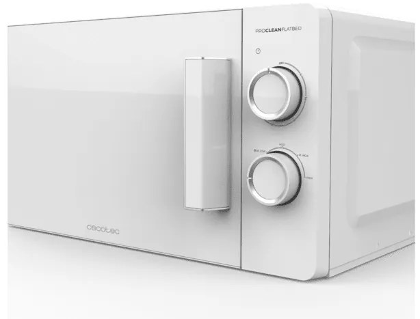 Micro-ondas sem prato giratório. Com uma capacidade de 20 litros e 700 W de potência. Proclean 3020 Flatbed